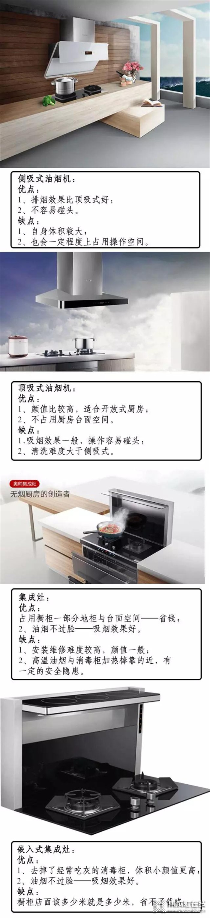 廚房電器怎么選？就找奧帥集成灶