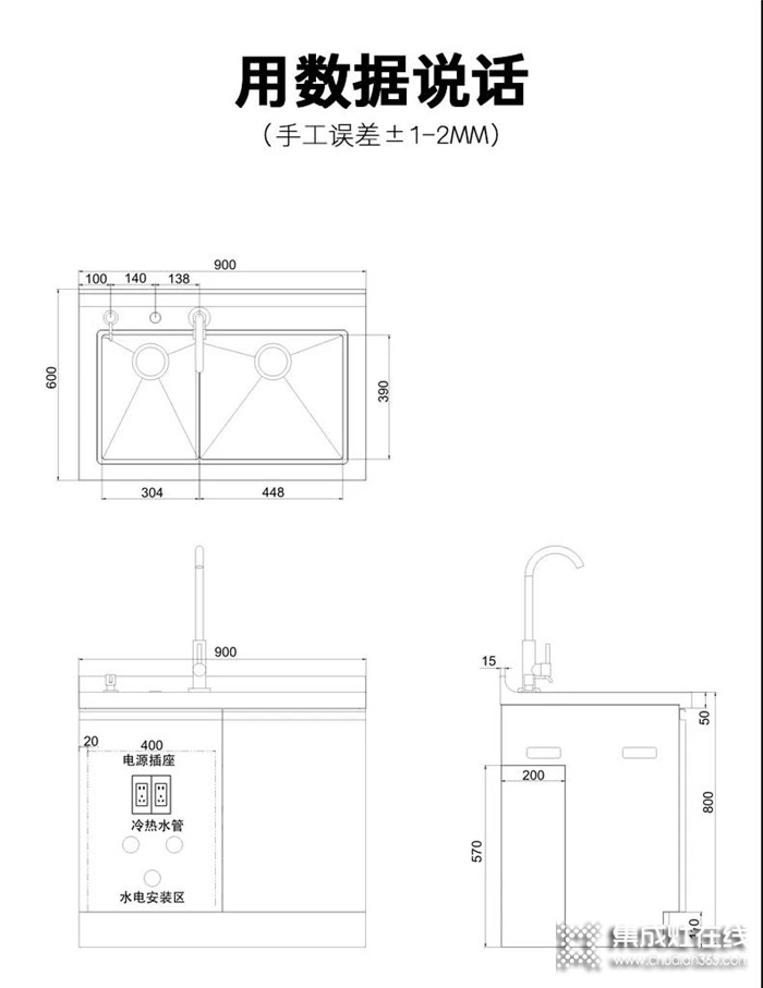 奧帥集成水槽來(lái)啦，用數(shù)據(jù)說(shuō)話！讓你的櫥柜遠(yuǎn)離水！