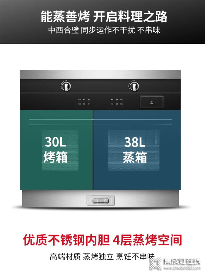 雙十二不可錯過的萬事興20周年慶款集成灶，開啟你的料理之路