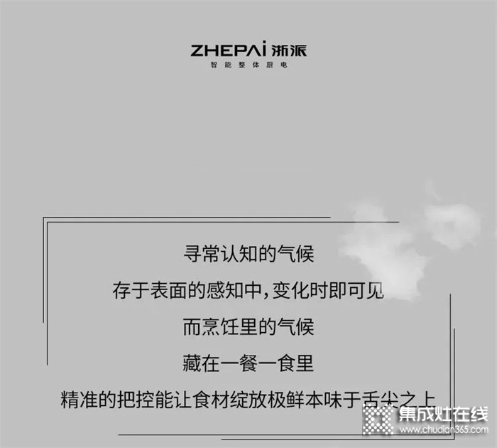 ZHEPAI浙派 BLUE SHADOWS 天翼系列集成灶，愿你往后“食”日，美食常駐